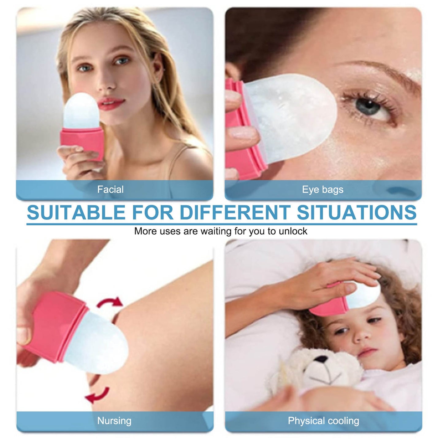 Face Cooling Ice Globe Face Roller