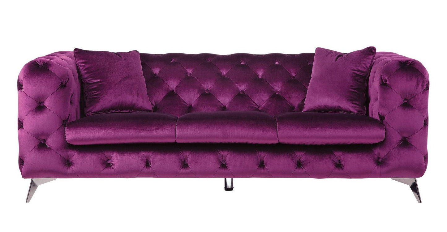 ACME Atronia Purple Sofa