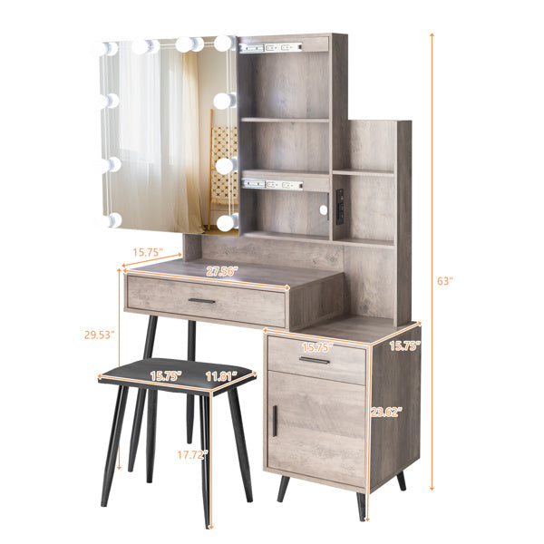 Modern Hollywood Particleboard Vanity