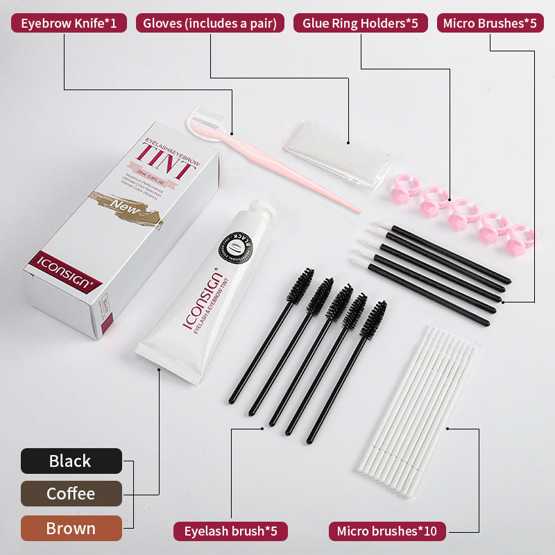 Lashes and Eyebrow Tint Kit